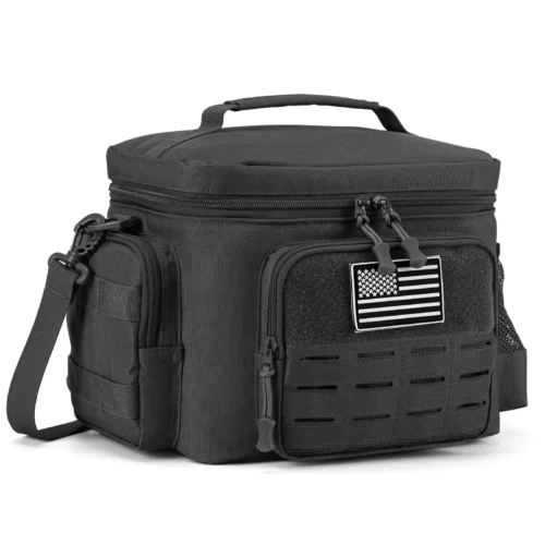 13L Tactical Thermal Cooler Bag Picnic Cooler Box Camping Lunch Bag Outdoor Heavy Duty Lunch Box Cooler Backpack Camping Storage