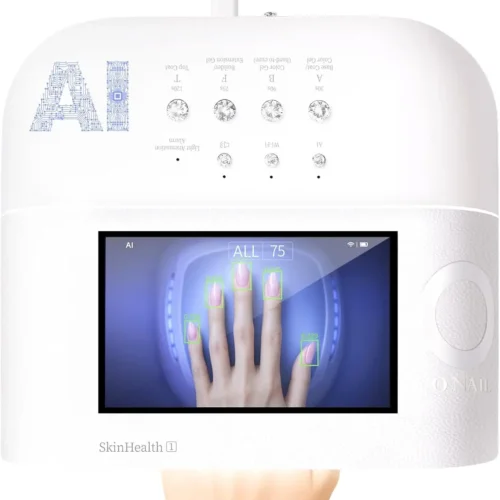 AI Precision Nail Lamp with HD Screen, 109 LEDs for Faster Curing, Salon & Home Use